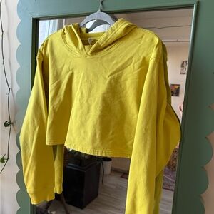 Lululemon Athletica Vibrant Yellow Hoodie